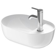 Umywalka nablatowa DURAVIT LUV 42x27cm, szlifowana, biała 0381420000