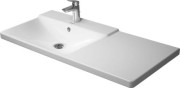 Umywalka meblowa DURAVIT P3 COMFORTS 105x49,5cm, lewa, biała 2333100000