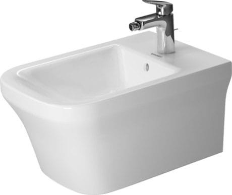 Bidet wiszacy DURAVIT P3 COMFORTS 57x38cm, biały 2268150000