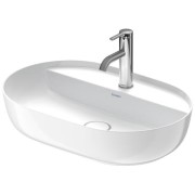 Umywalka nablatowa DURAVIT LUV 60x40cm, bez przelewu, szlifowana, biała 0380600000