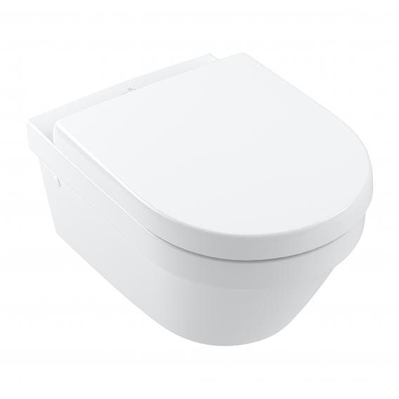 Miska wisząca VILLEROY&BOCH ARCHITECTURA DirectFlush, z  deską  wolnoopadającą, biały 4694HR01