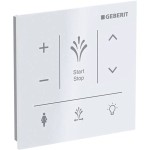 Panel sterujacy do GEBERIT AQUACLEAN SELA ścienny, biały 147.041.SI.1