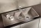 Zlewozmywak granitowy BLANCO ZIA 6 S 100x50 cm, z korkiem aut., antracyt, PuraDur 514740