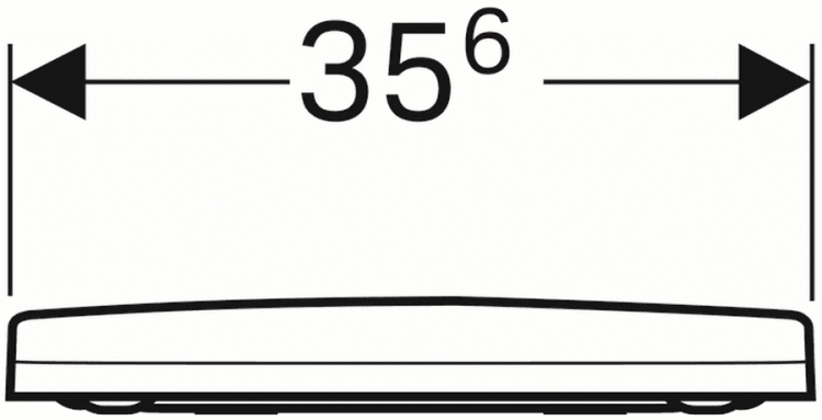 Deska WC GEBERIT ACANTO wolnoopadająca, biała 500.660.01.2