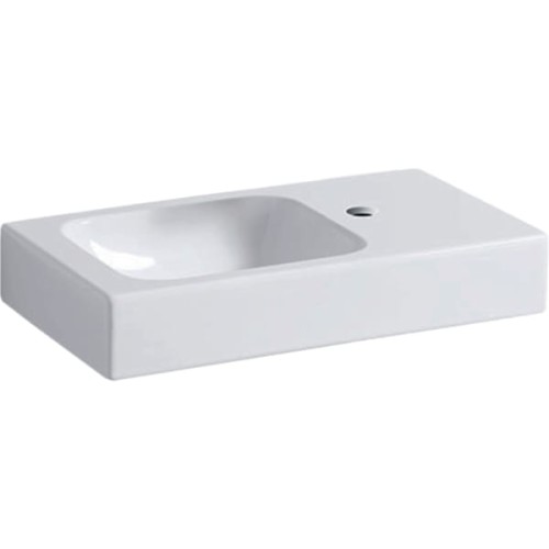 Umywalka GEBERIT ICON 53x31cm prawa, z otworem 124053000