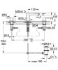 Bateria umywalkowa GROHE EUROSTYLE COSMOPOLITAN 3-otworowa, chrom 20208002