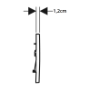 Przycisk spłukujący GEBERIT SIGMA 30 inox/chrom 115.893.KX.1
