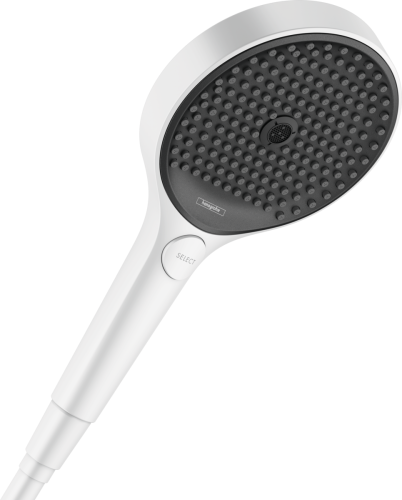 Słuchawka natryskowa HANSGROHE RAINFINITY 130 3jet biały mat/grafit 26864700