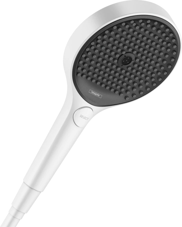 Słuchawka natryskowa HANSGROHE RAINFINITY 130 3jet biały mat/grafit 26864700