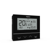 Regulator pokojowy TECH ST-292 V2 bezprzewodowy, czarny WG.11.0426