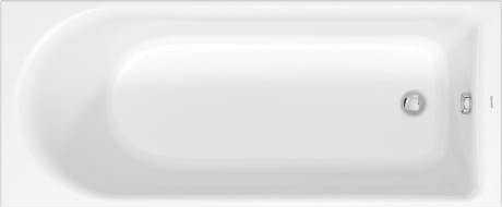 Wanna prostokątna DURAVIT D-NEO 170x70cm, biała 700478000000000