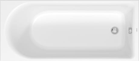 Wanna prostokątna DURAVIT D-NEO 160x70cm, biała 700472000000000