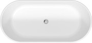 Wanna wolnostojąca DURAVIT D-NEO 160x75cm, biała, bez przelewu, Durasolid 700486000000000