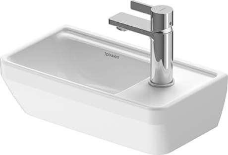 Umywalka ścienna DURAVIT D-NEO 40x22cm prawa, z otworem, bez przelewu, biały  0739400041