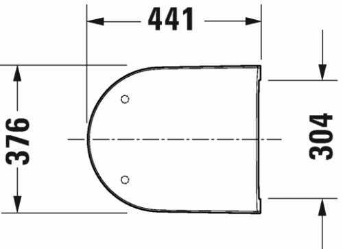 Deska WC DURAVIT D-NEO wolnoopadająca, biały 0021690000