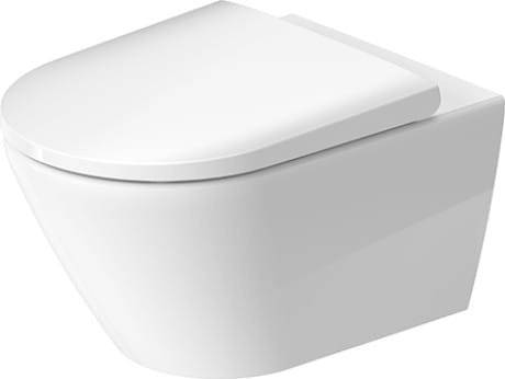 Miska wisząca DURAVIT D-NEO 54x36cm Rimless + deska wolnoopadająca, biały  45770900A1