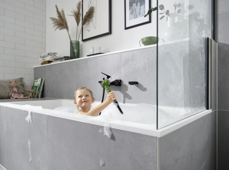 Słuchawka natryskowa  HANSGROHE JOCOLINO 2jet dla dzieci,  Krokodyl  28788570