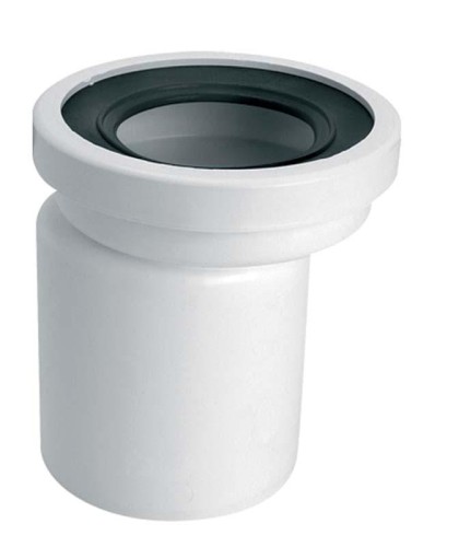 Przyłącze kanalizacyjne do WC MC ALPINE L=150mm, mimośrodowe 20mm WCE-CON4