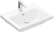 Umywalka meblowa VILLEROY&BOCH SUBWAY 3.0 60x47cm, z otworem, biały 4A706001