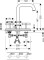 Bateria umywalkowa AXOR CITTERIO 3 otworowa, chrom 39134000