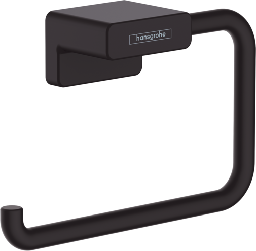 Uchwyt na papier HANSGROHE ADDSTORIS, bez klapki, czarny mat 41771670