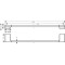 Wieszak na ręcznik HANSGROHE ADDSTORIS 648mm, typu ring, chrom 41747000