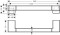 Pochwyt HANSGROHE ADDSTORIS 348mm, chrom 41744000