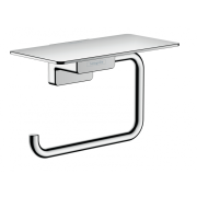 Uchwyt na papier HANSGROHE ADDSTORIS, z pólką, chrom 41772000