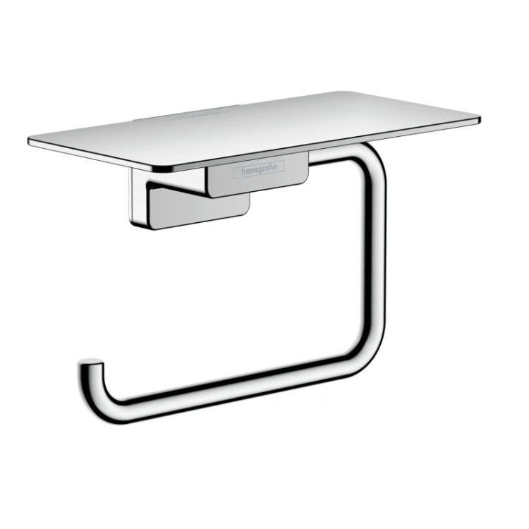 Uchwyt na papier HANSGROHE ADDSTORIS, z pólką, chrom 41772000