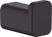 Haczyk pojedyńczy HANSGROHE ADDSTORIS, czarny mat 41742670