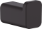 Haczyk pojedyńczy HANSGROHE ADDSTORIS, czarny mat 41742670