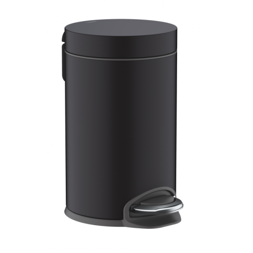 Kosz na smieci HANSGROHE ADDSTORIS 3L, czarny mat 41775670
