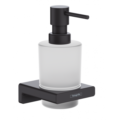 Dozownik HANSGROHE ADDSTORIS, wiszący, czarny mat 41745670