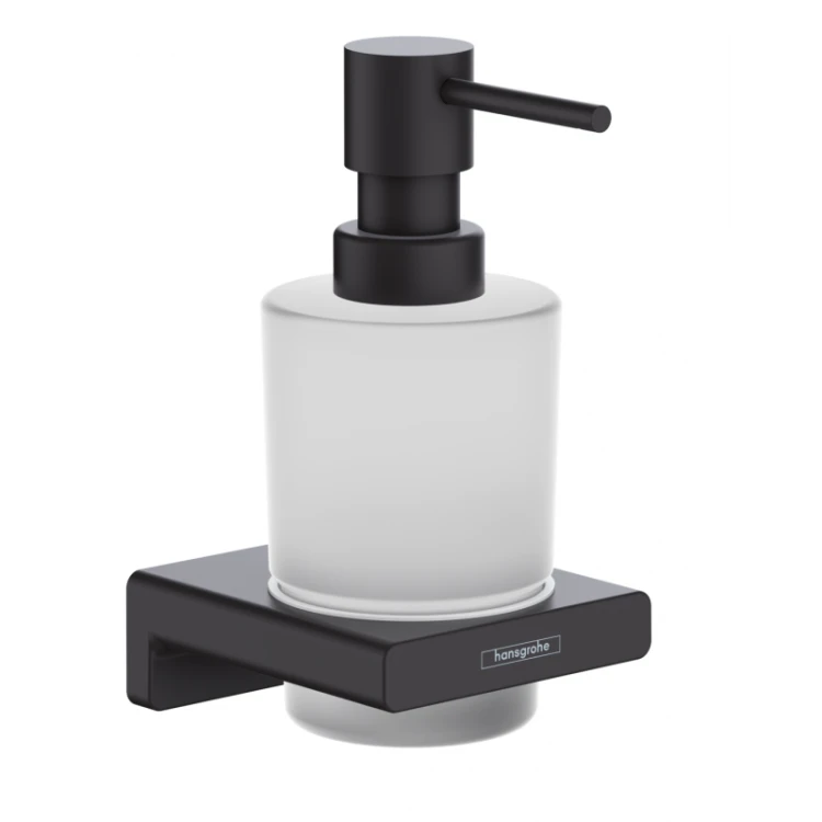 Dozownik HANSGROHE ADDSTORIS, wiszący, czarny mat 41745670