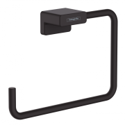 Wieszak HANSGROHE ADDSTORIS, typu ring, czarny mat 41754670