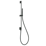 Zestaw prysznicowy TRES Exclusive ścienny czarny mat 03493101NM