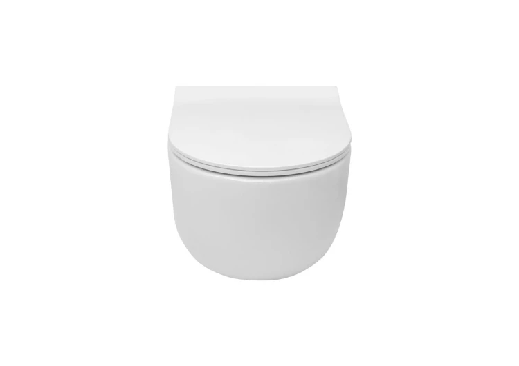 Miska wisząca ROCA MERIDIAN COMPACTO Rimless z deską wolnoopadającą slim A34H242000
