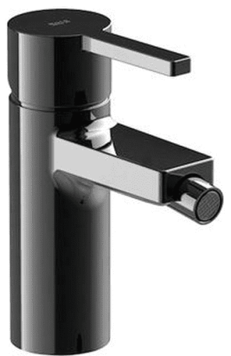 Bateria bidetowa ROCA NAIA bez korka, czarna A5A6A96CN0