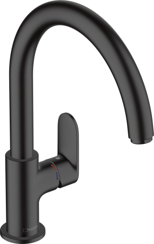 Bateria kuchenna HANSGROHE VERNIS BLEND M35 czarny mat 71870670