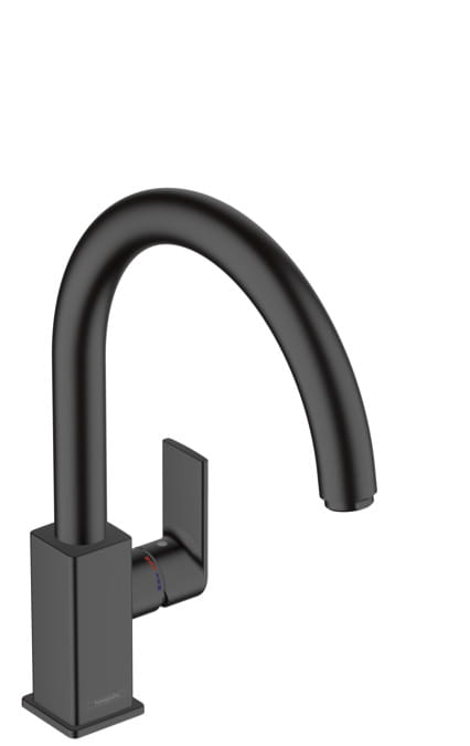 Bateria kuchenna HANSGROHE VERNIS SHAPE M35 czarny mat 71871670