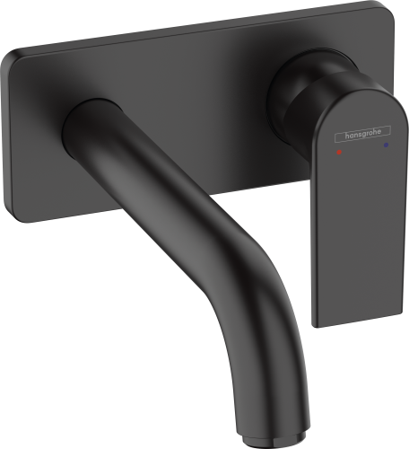 Bateria umywalkowa HANSGROHE VERNIS SHAPE podtynkowa, 2 otworowa, czarny mat 71578670