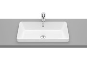 Umywalka wpuszczana ROCA GAP 60x37cm, bez otworu, biała A3270Y8000