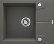 Zlewozmywak DEANTE ANDANTE 59x49cm, antracytowy ZQN T11A