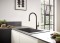 Bateria kuchenna HANSGROHE TALIS M54 z wyciąganą wylewką, czarny mat 72801670