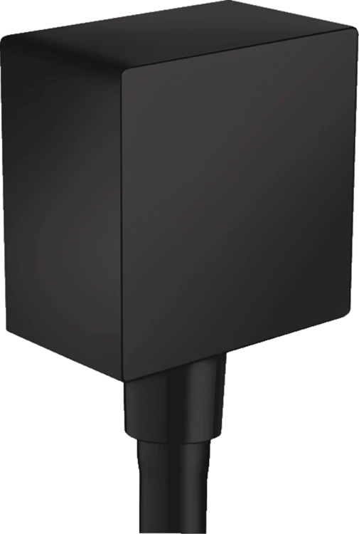 Przyłącze węża HANSGROHE FIXFIT SQUARE czarny mat 26455670