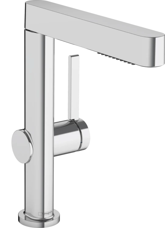 Bateria umywalkowa HANSGROHE FINORIS 230 z wyciąganą wylewką, korek push-open, chrom 76063000