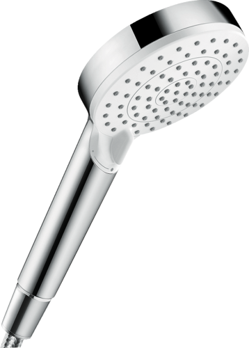 Słuchawka prysznicowa HANSGROHE CROMETTA 100 Vario EcoSmart 9l/min, biała / chrom 26332400