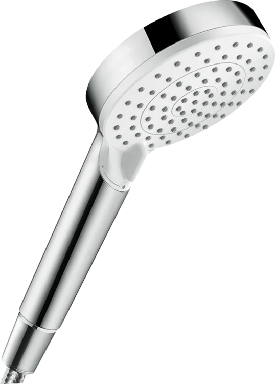 Słuchawka prysznicowa HANSGROHE CROMETTA 100 Vario EcoSmart 9l/min, biała / chrom 26332400