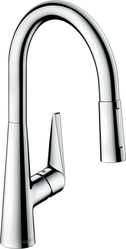 Bateria kuchenna HANSGROHE TALIS M51 200 z wyciąganą wylewką, SBox ,chrom 73851000