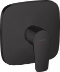 Bateria prysznicowa HANSGROHE TALIS E podtynkowa, czarny mat 71765670